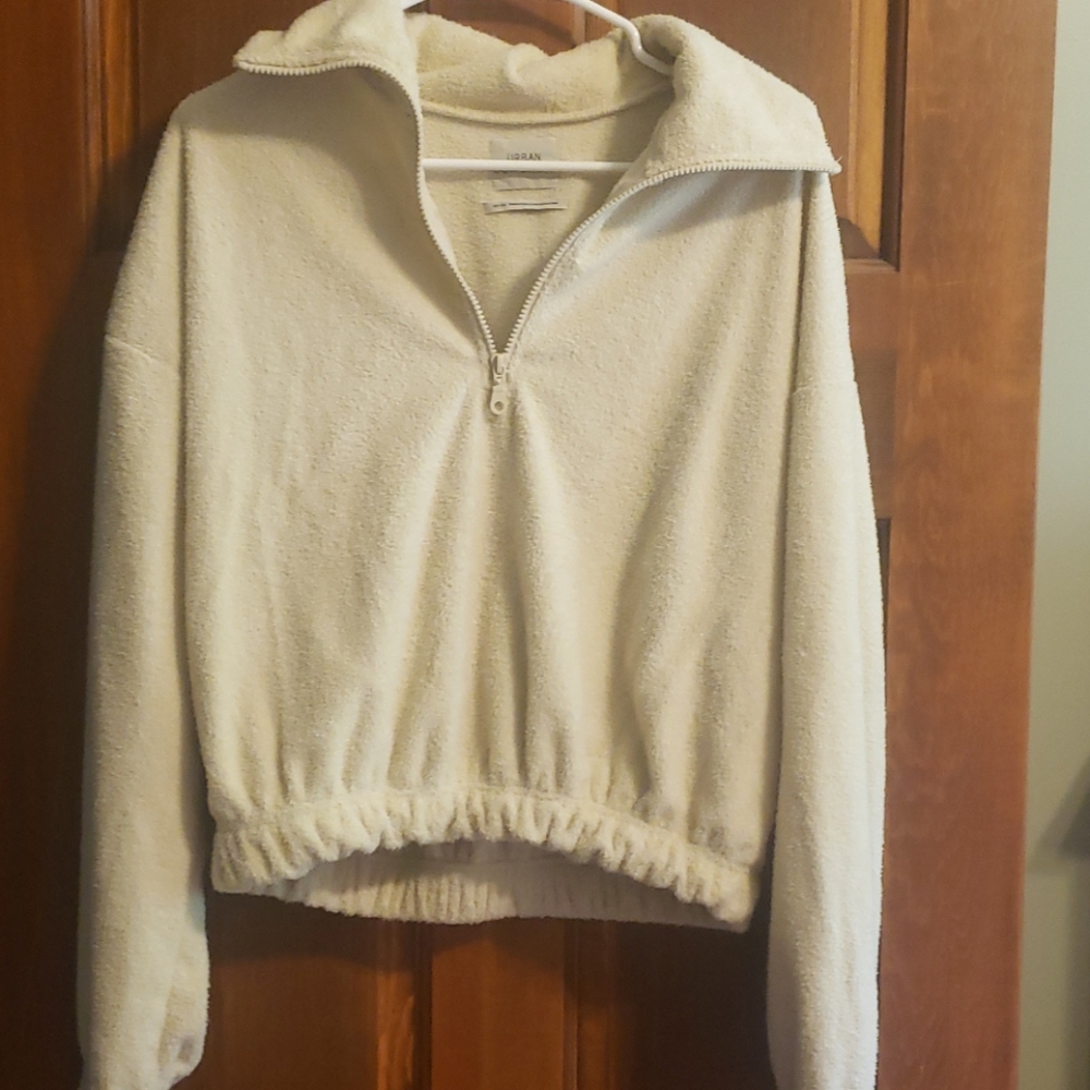 Urban Outfitters cropped half zip